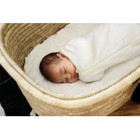 Ko-Coon Cocoon Cotton Swaddle - Milky white